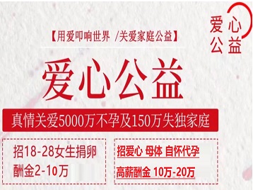 万宁捐卵助孕生子 爱心志愿者招募